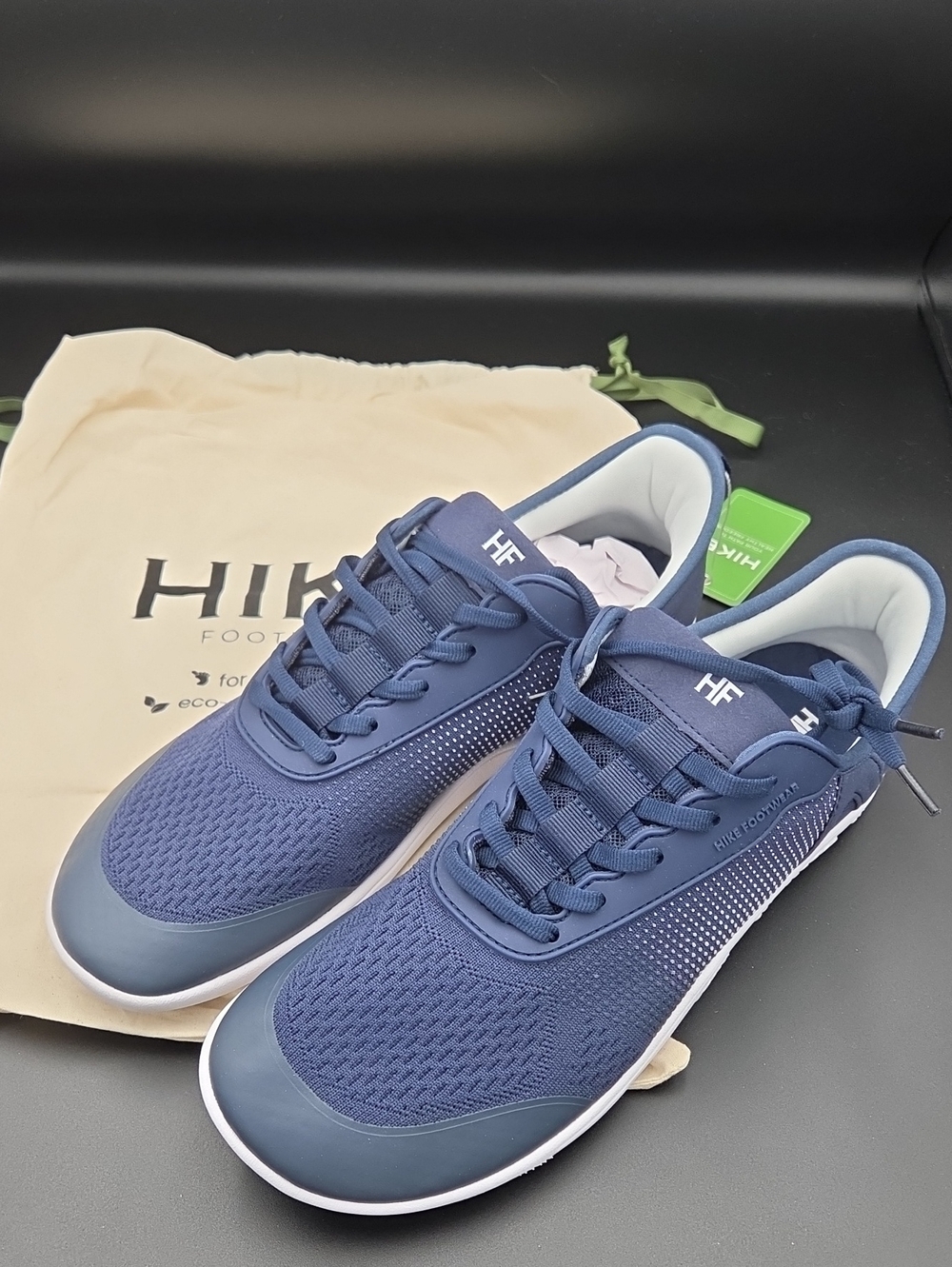 Hike Footwear HF Stride Blue Barefoot Sneaker Unisex Mens Size 11‎ 11.5 EU 44